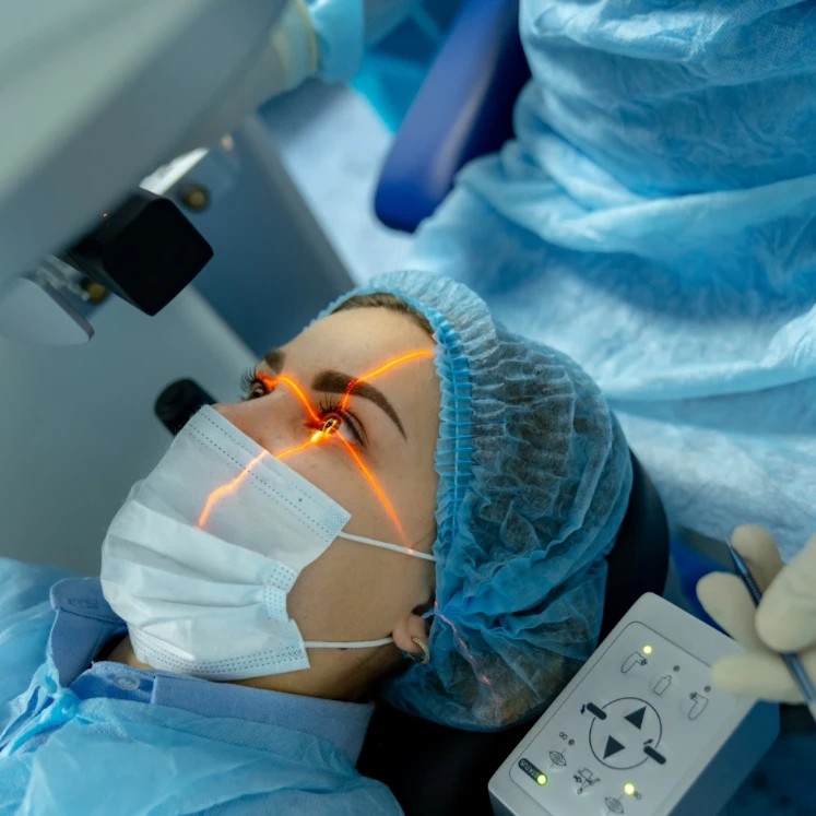 during lasik eye durgery