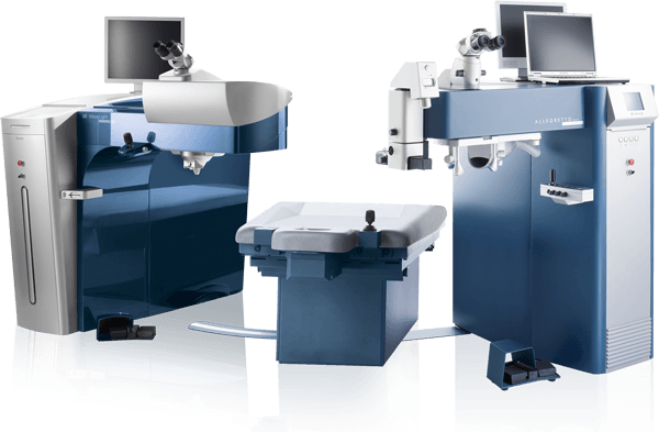 WaveLight FS200 femtosecond and EX500 excimer lasers used for Contoura Vision LASIK at NY LASIK in New York City